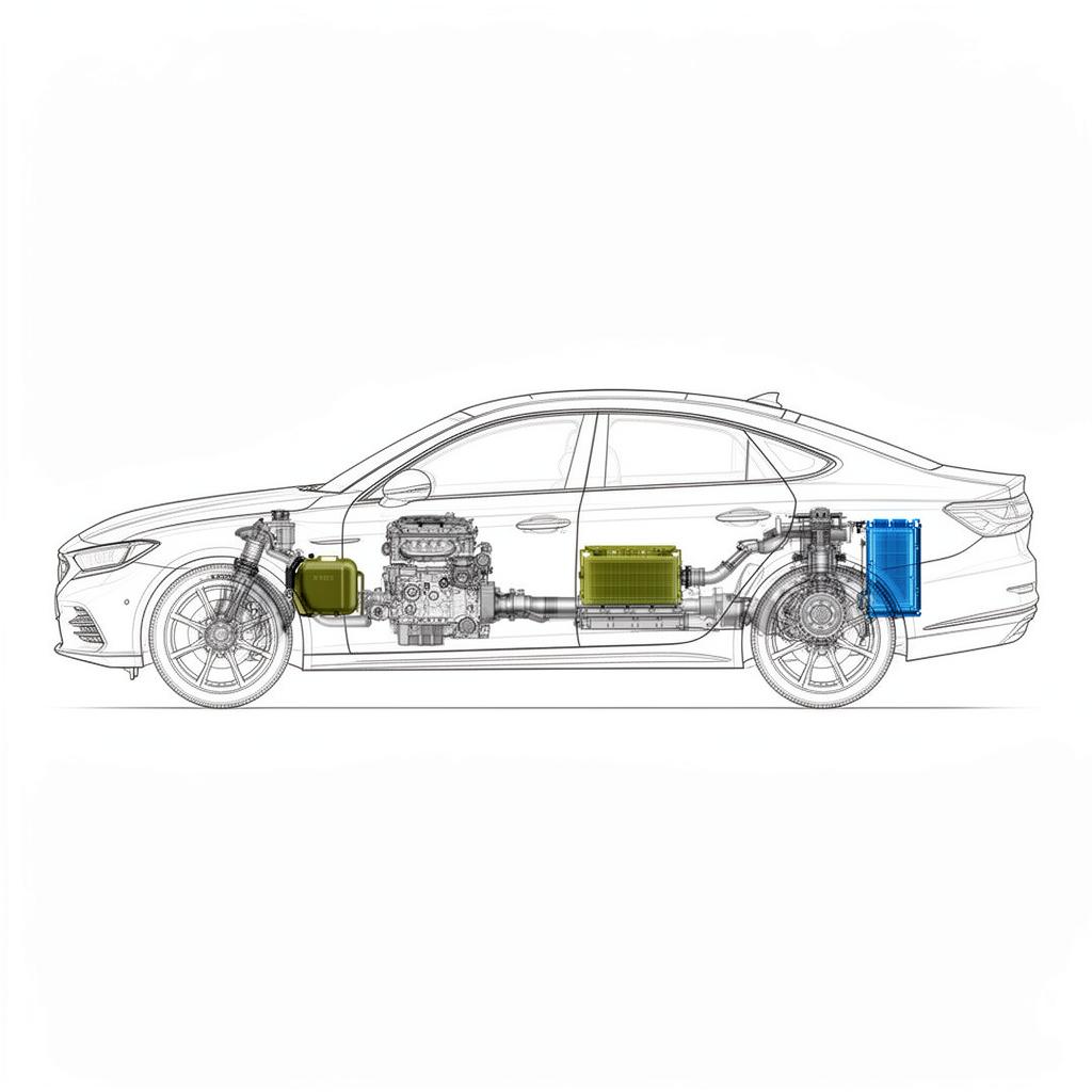 Hybrid powertrain anatomy